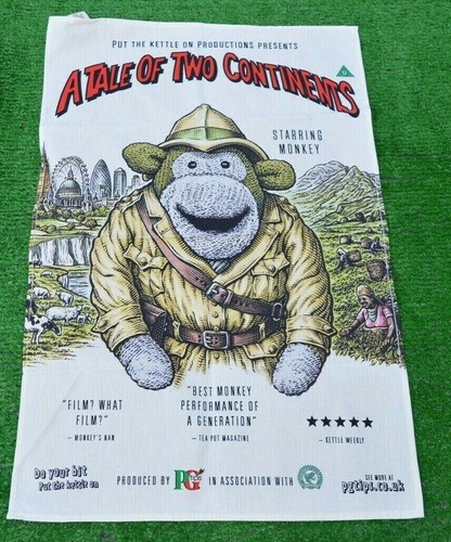 Tips monkey tea towel - 1, pg