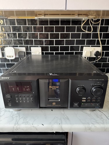 Sony cdp cx355 mega storage - sony, cdp-cx355