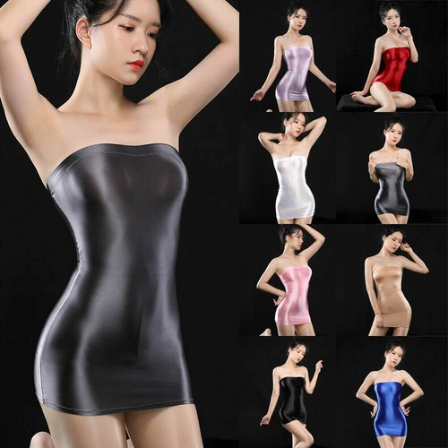 Sexy shiny glossy semi sheer - shiny,