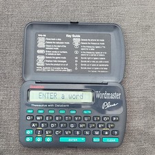 Franklin Wordmaster Travel Plus TTQ-106 English To French Translator With Manual
