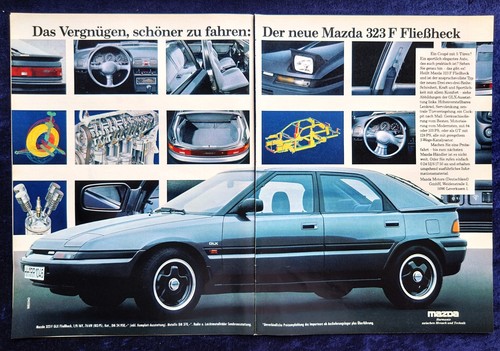 Mazda 323 glx hatchback - f,