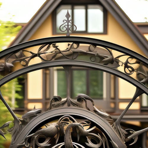 Fence topper finial post - fence,