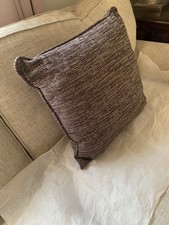 NEXT Purple / Grey Cushion Piped Trim 50 x 50 cm Pad Incl.