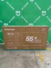 Hisense 55" 4K Ultra HD QLED Smart Freely TV [2025] - 55E78QTUK PRO #LF112205