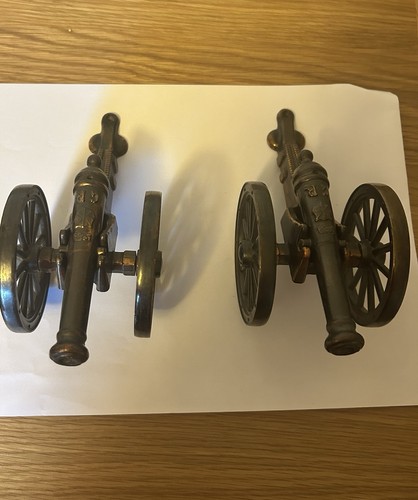 Pair brass king george - king,