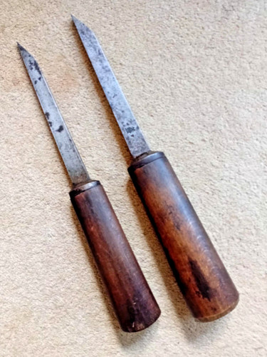 Pair old wf wood - a,