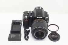 AS IS Nikon D D60 10.2MP DSLR Camera + AF-S Nikkor 18-55mm F/3.5-5.6 G Lens Kit