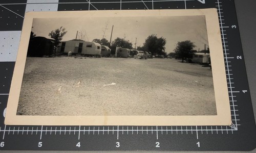 1940s trailer park - park, trailers