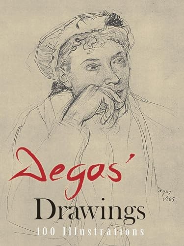 Degas drawings dover fine - degas',
