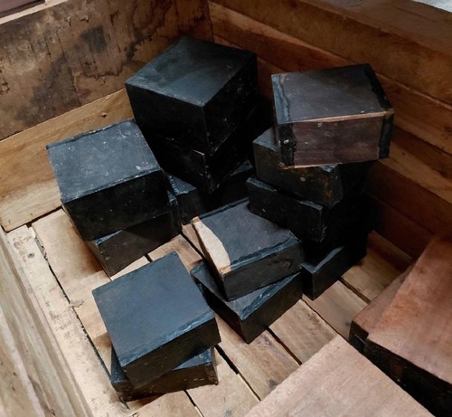 African blackwood 4x4x2 - african, 4x4x2"