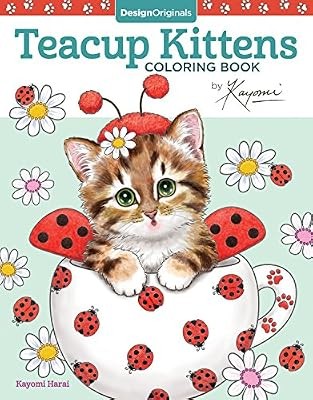 Teacup kittens coloring - coloring, book