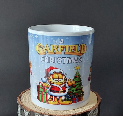 Garfield christmas mug - garfield,