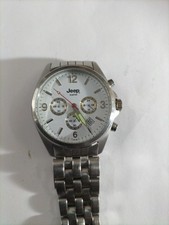 JEEP CHRONO MEN'S WHITE DIAL