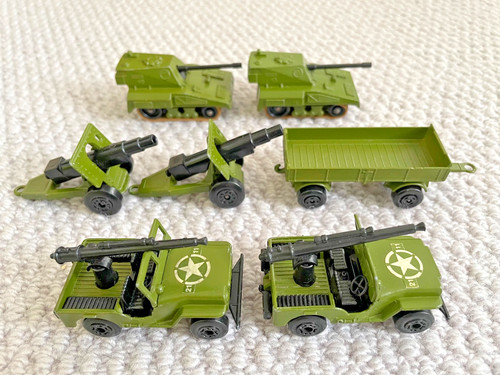 Matchbox job lot - job, military