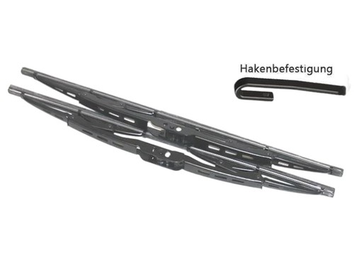 Set black wiper blades - black,