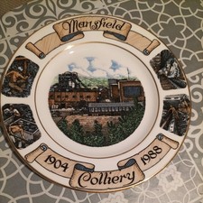 Mining Plate (Mansfield Colliery) 1904-1988