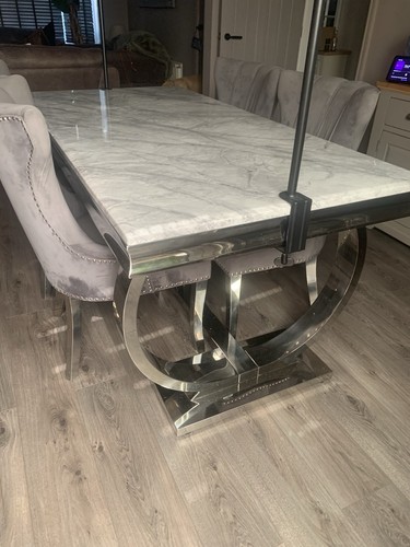 Rectangular grey glass dining - grey,