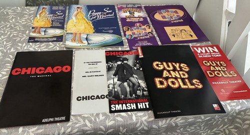 West end theatre programmes - theatre,