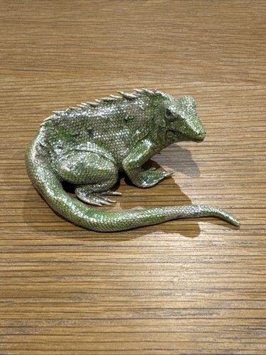 Vintage green and - green, silver