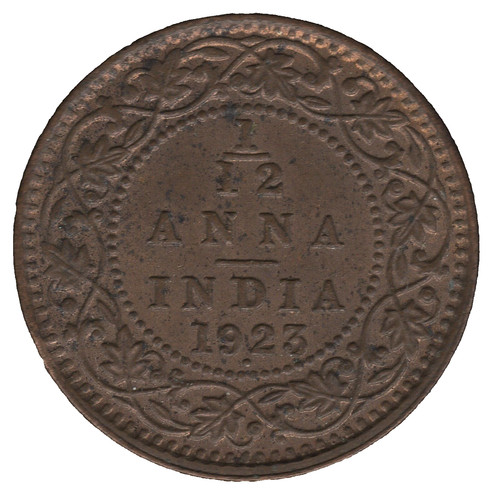 1923 british india - 1923, anna