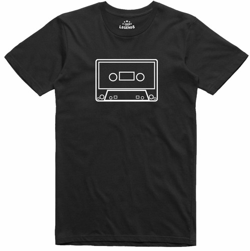 Cassette tape old school - old, retro