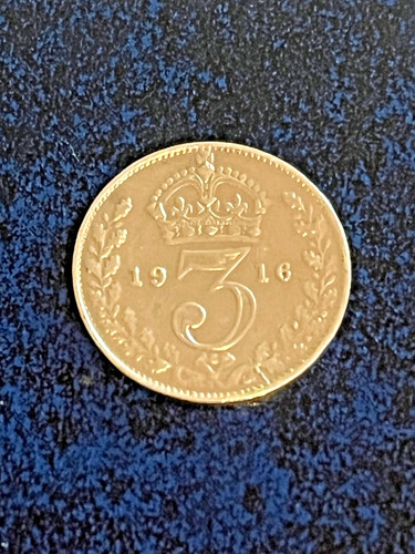 1916 george silver coin - 1916, 3d
