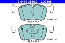 Brake pads 13.0470-3866.2 ATE