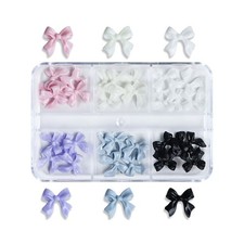 Simple Bows Nail Art Jewelry 3D Bowknots Decorations for Phones Glasses Body Art