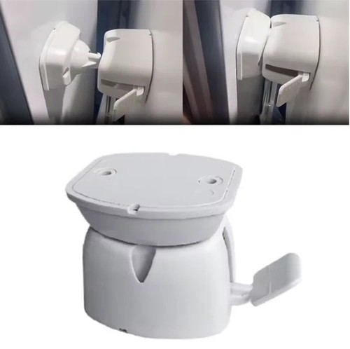 Door retainer catch white - retainer,