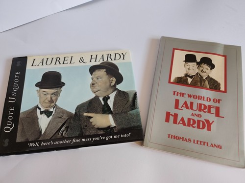 Vintage laurel and hardy books - vintage,