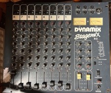 Retro Dynamix Stagemix 82 8 2 Mixing Desk Stage Studio Live Band Audio Equipment