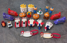 McDonalds Happy Meal toys. Transforming robots Changeables, Luigi Goomba 80s/90s