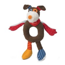 Sigikid Baby Toy Clutch Ring VW Ted Turbo GENUINE VOLKSWAGEN MERCHANDISE