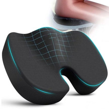 Cushion Seat Pillow Orthopaedic Coccyx Back Pain Relief Memory Foam Office CHAIR
