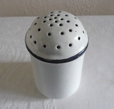 White Enamel Ware Sifter/Flour