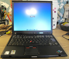 IBM Thinkpad T42 1.5GB RAM Intel Pentium M 1.70GHz no hdd with charger