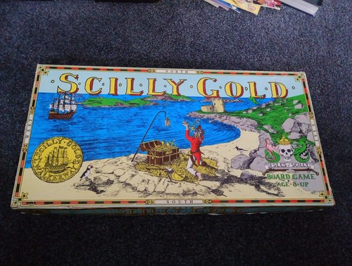 Scilly gold board - game, vintage