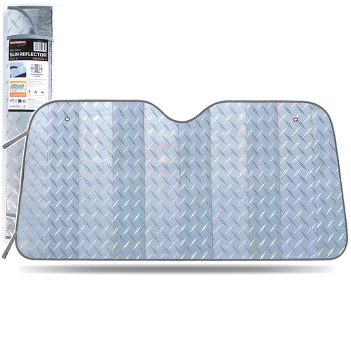 Foldable windscreen sun shade - foldable,