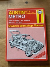 Austin metro vanden plas - mg,