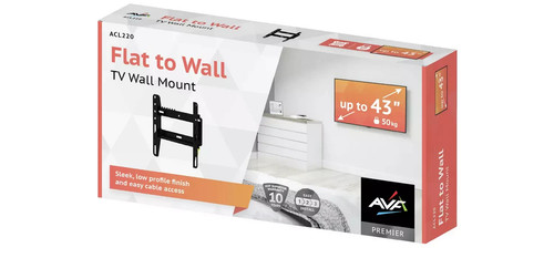 Avf wall bracket flat to - wall,