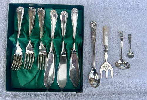 Set silver plated - silver,