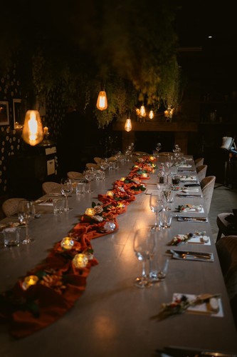 Rustic autumn wedding table - autumn,