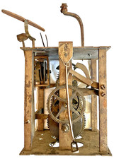 Lantern clock movement, alarm