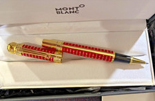 Red & Gold Montblanc Luxury