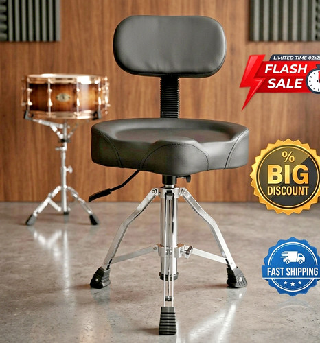 Drum throne with backrest - drum,