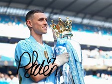 Phil Foden Signed Autograph