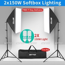 2× 150W Studio Softbox Video
