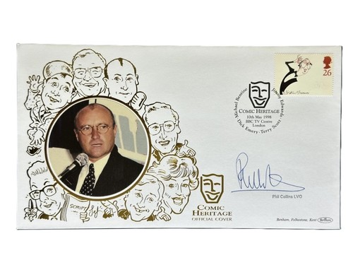 Phil collins signed - phil, 1998