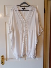 White Cool Summer Dress. Size
