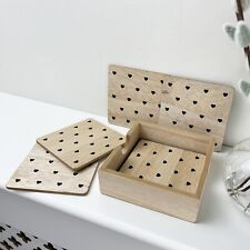 Coasters Set of 6 with Holder